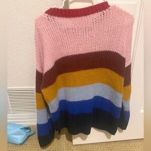 XiRENA Multicolor Striped Sweater